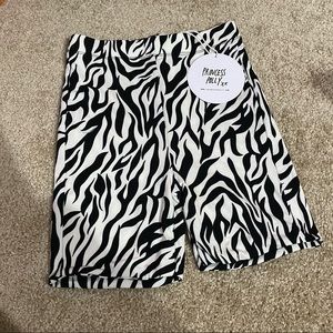 Princess Polly Zebra Biker Shorts